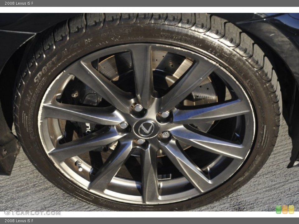 2008 Lexus IS F Wheel and Tire Photo #54817009