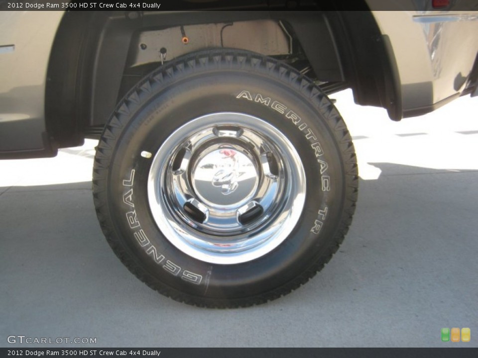 2012 Dodge Ram 3500 HD ST Crew Cab 4x4 Dually Wheel and Tire Photo #54817822