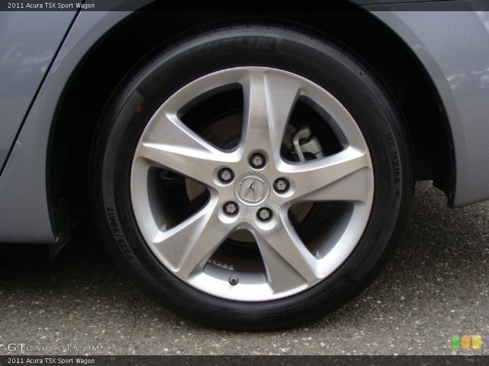 2011 Acura TSX Sport Wagon Wheel and Tire Photo #54819841