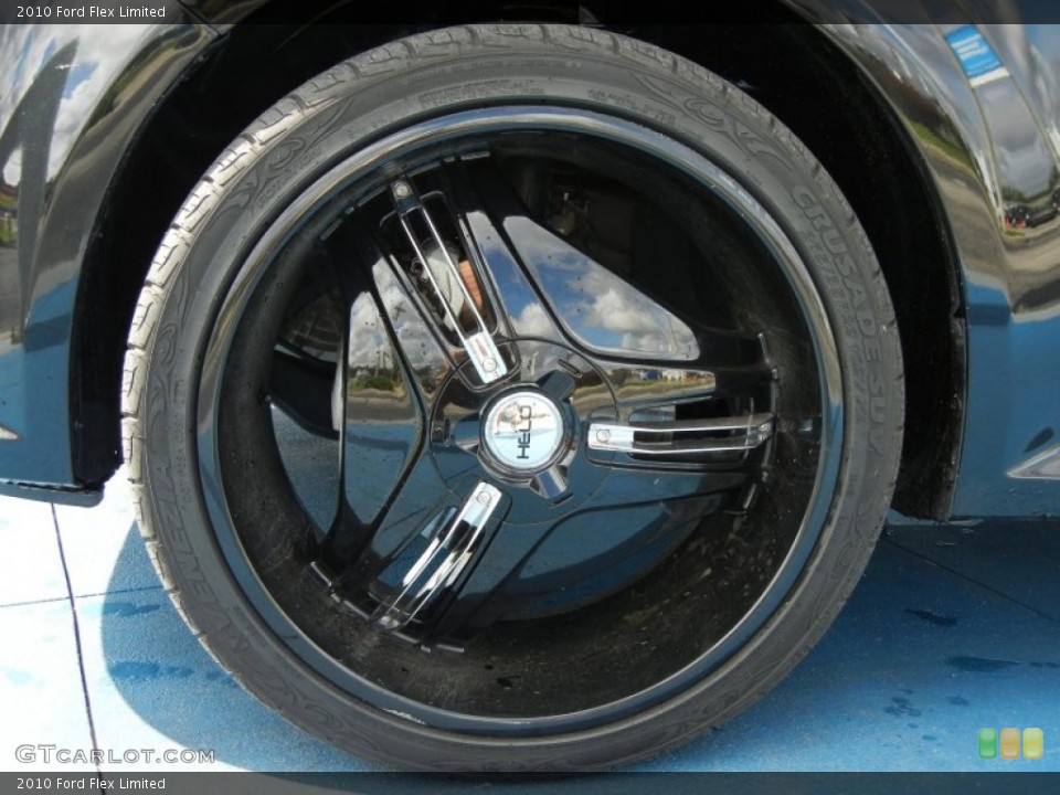 2010 Ford Flex Custom Wheel and Tire Photo #54825846