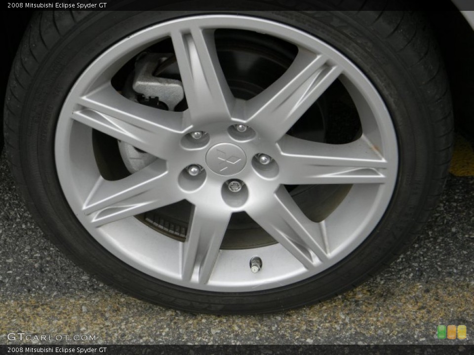 2008 Mitsubishi Eclipse Spyder GT Wheel and Tire Photo #54828445