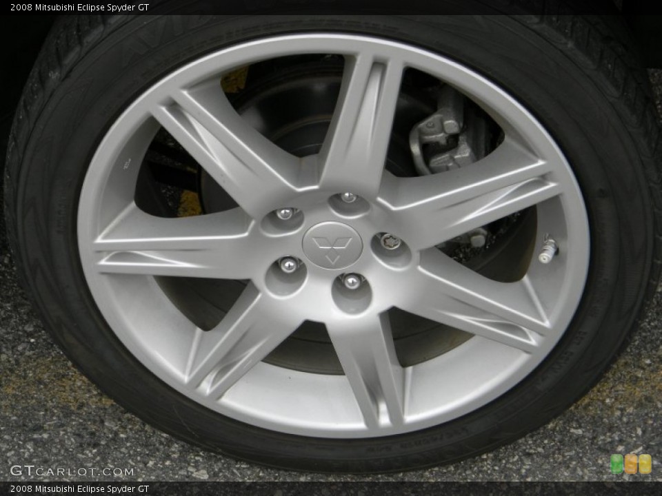 2008 Mitsubishi Eclipse Spyder GT Wheel and Tire Photo #54828454