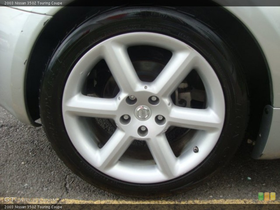 2003 Nissan 350Z Touring Coupe Wheel and Tire Photo #54829030
