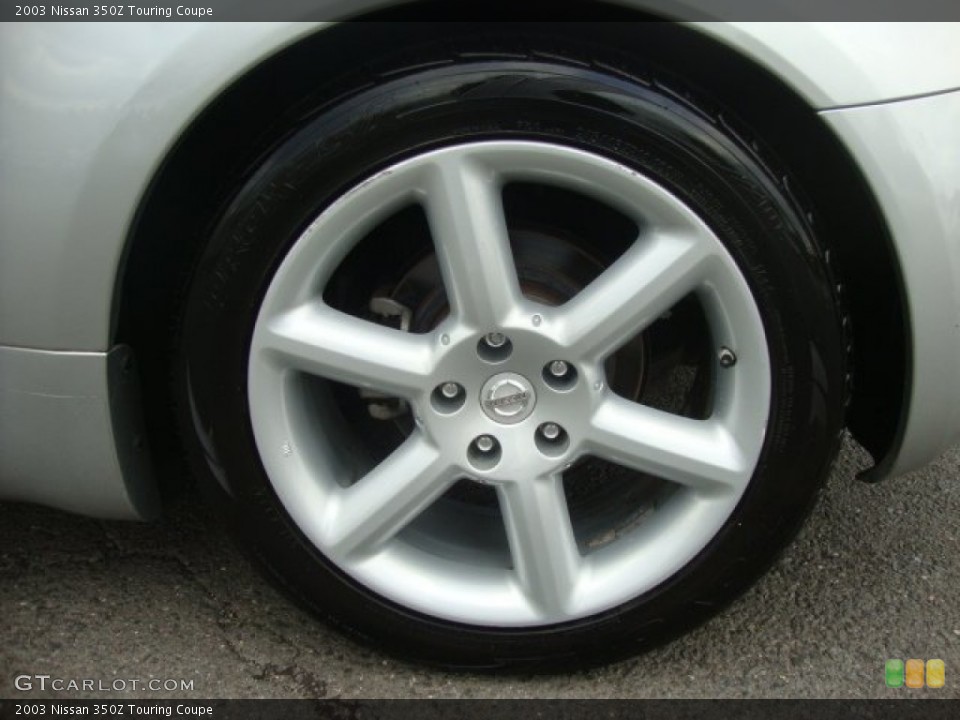 2003 Nissan 350Z Touring Coupe Wheel and Tire Photo #54829036