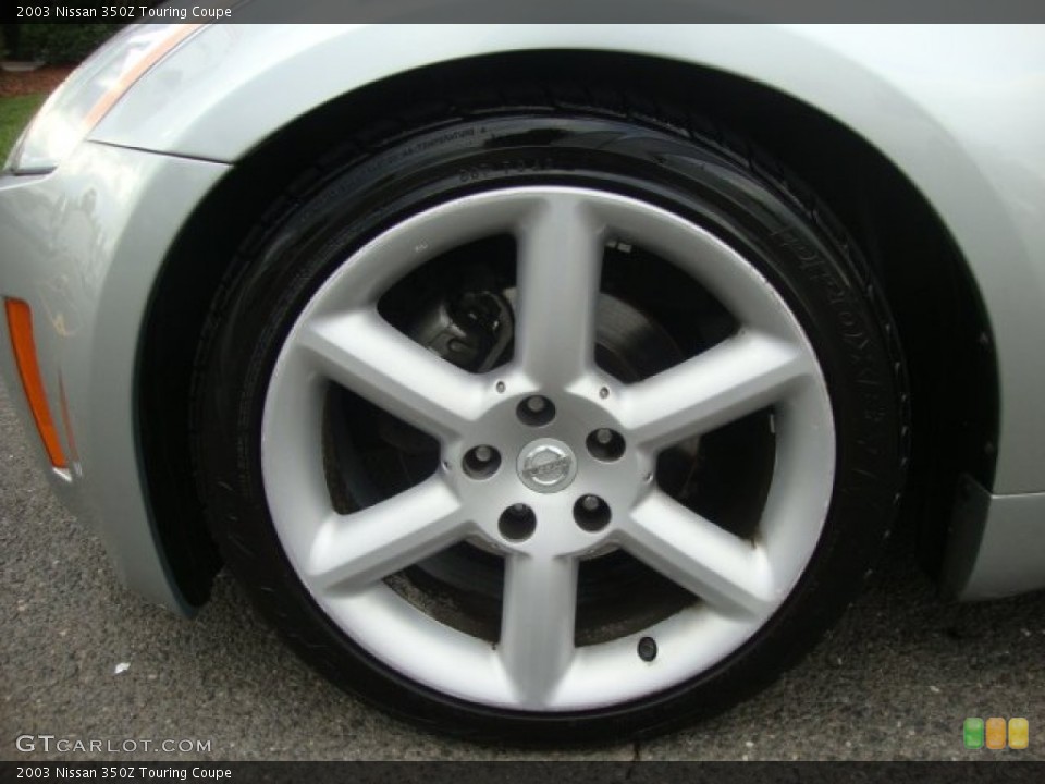 2003 Nissan 350Z Touring Coupe Wheel and Tire Photo #54829048