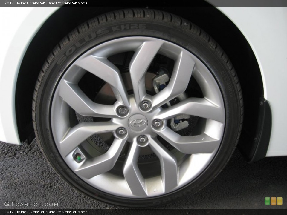 2012 Hyundai Veloster  Wheel and Tire Photo #54829329