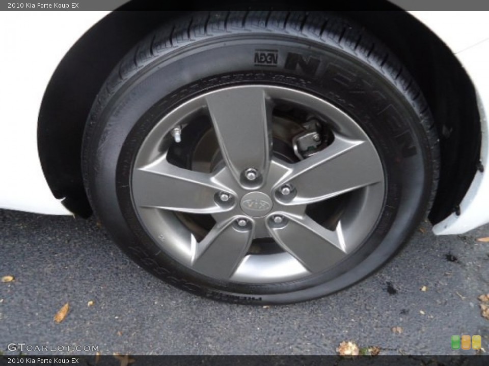 2010 Kia Forte Koup EX Wheel and Tire Photo #54834118