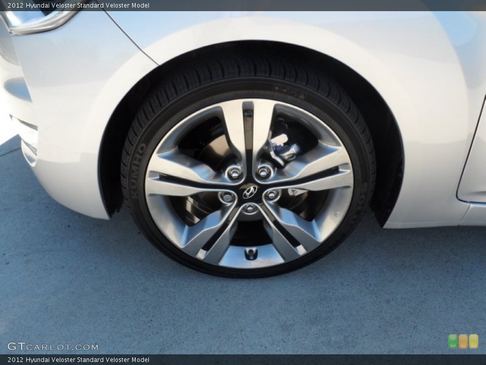 2012 Hyundai Veloster  Wheel and Tire Photo #54841294