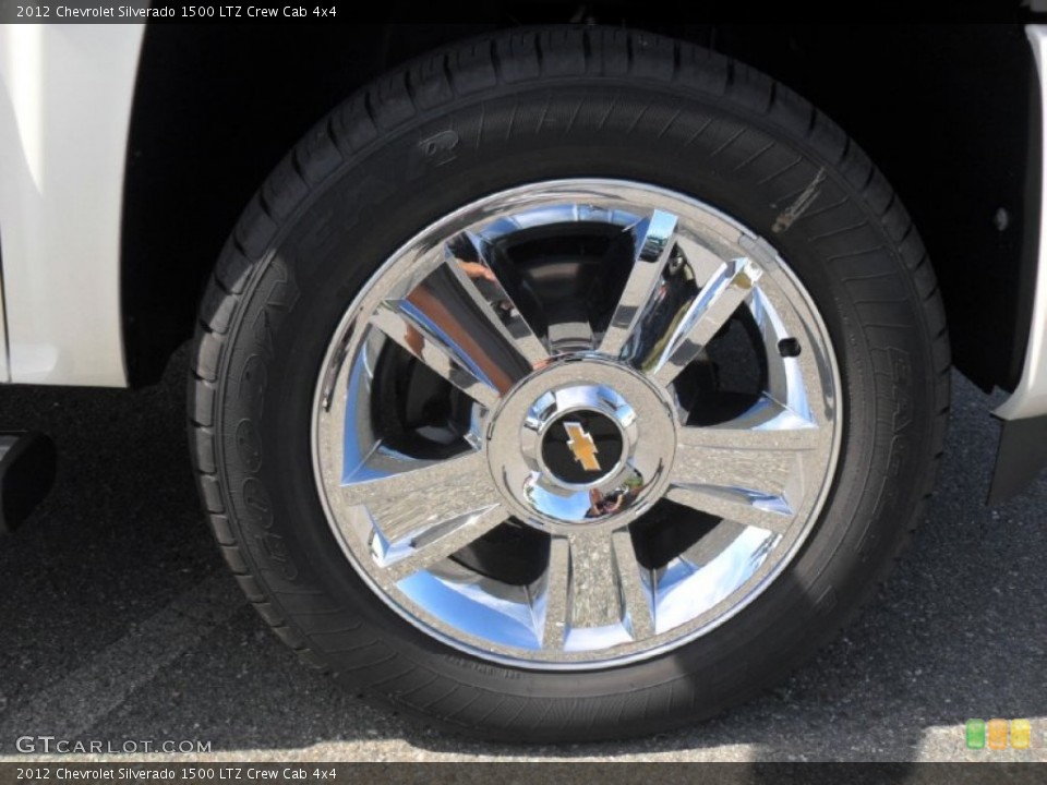 2012 Chevrolet Silverado 1500 LTZ Crew Cab 4x4 Wheel and Tire Photo #54841882