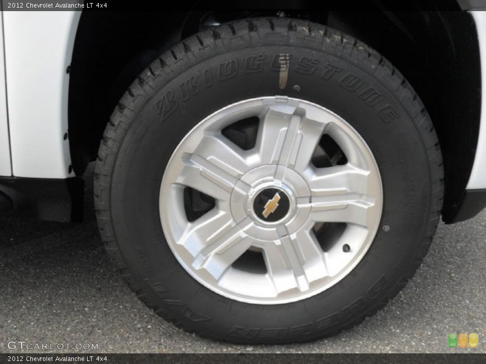 2012 Chevrolet Avalanche LT 4x4 Wheel and Tire Photo #54842122