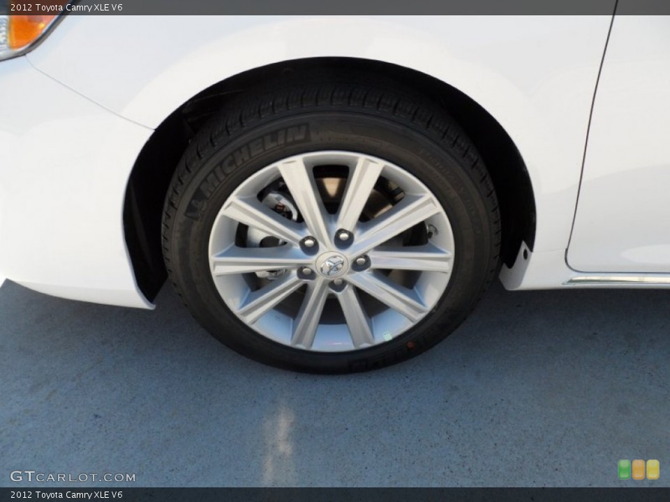 2012 Toyota Camry XLE V6 Wheel and Tire Photo #54854694