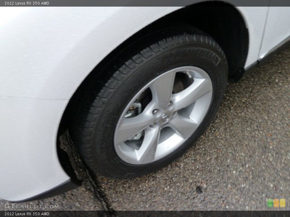 2012 Lexus RX 350 AWD Wheel and Tire Photo #54868159
