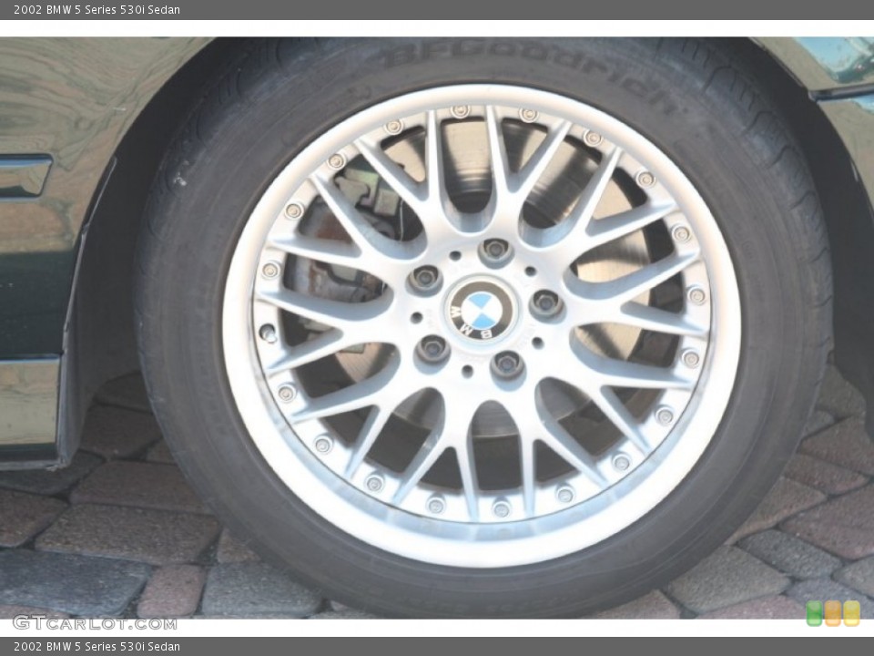 2002 BMW 5 Series 530i Sedan Wheel and Tire Photo #54870160