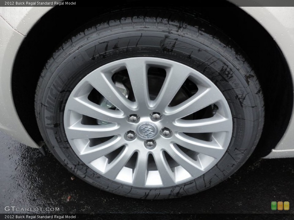 2012 Buick Regal  Wheel and Tire Photo #54870742