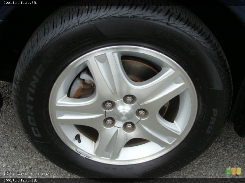2001 Ford Taurus SEL Wheel and Tire Photo #54872822