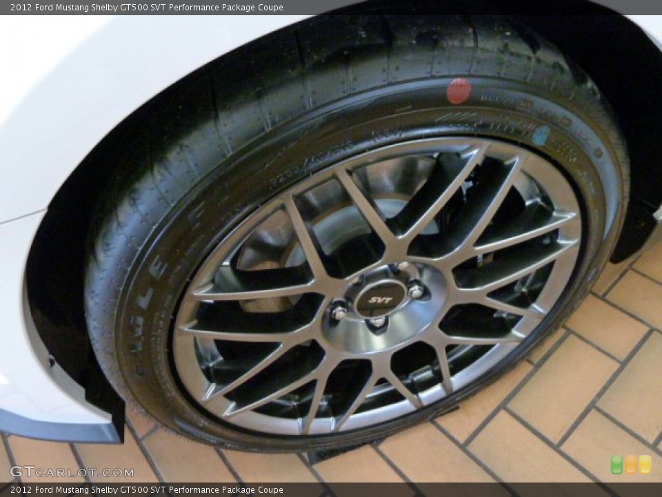 2012 Ford Mustang Shelby GT500 SVT Performance Package Coupe Wheel and Tire Photo #54878158