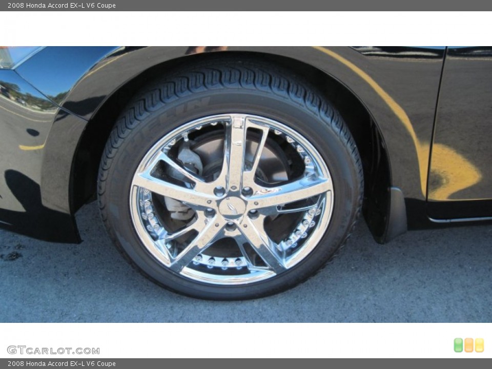 2008 Honda Accord Custom Wheel and Tire Photo #54885856