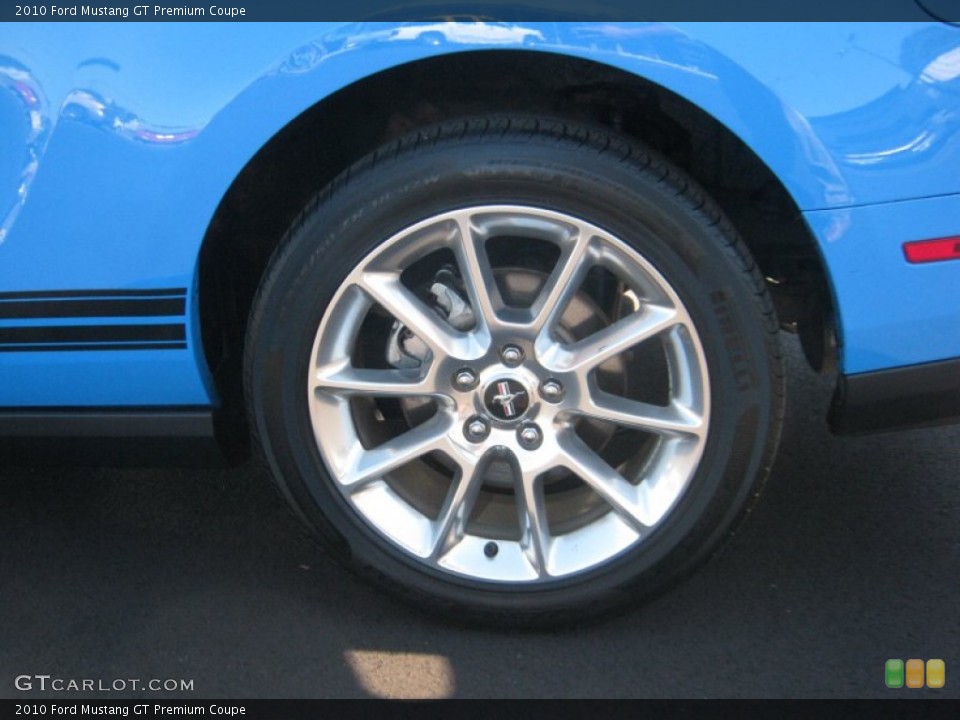 2010 Ford Mustang GT Premium Coupe Wheel and Tire Photo #54885868