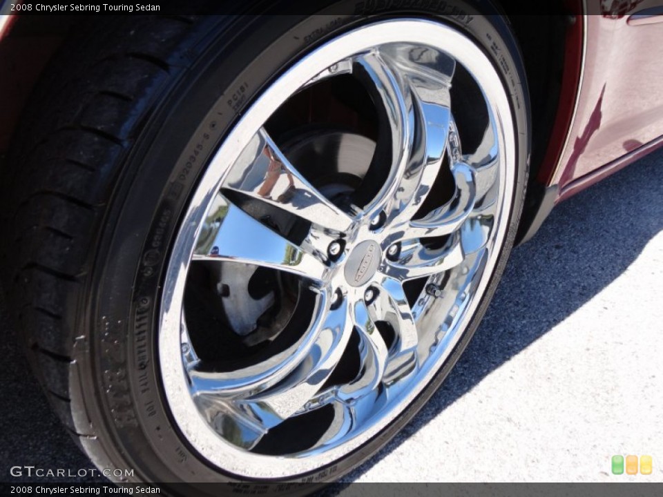 2008 Chrysler Sebring Custom Wheel and Tire Photo #54886936