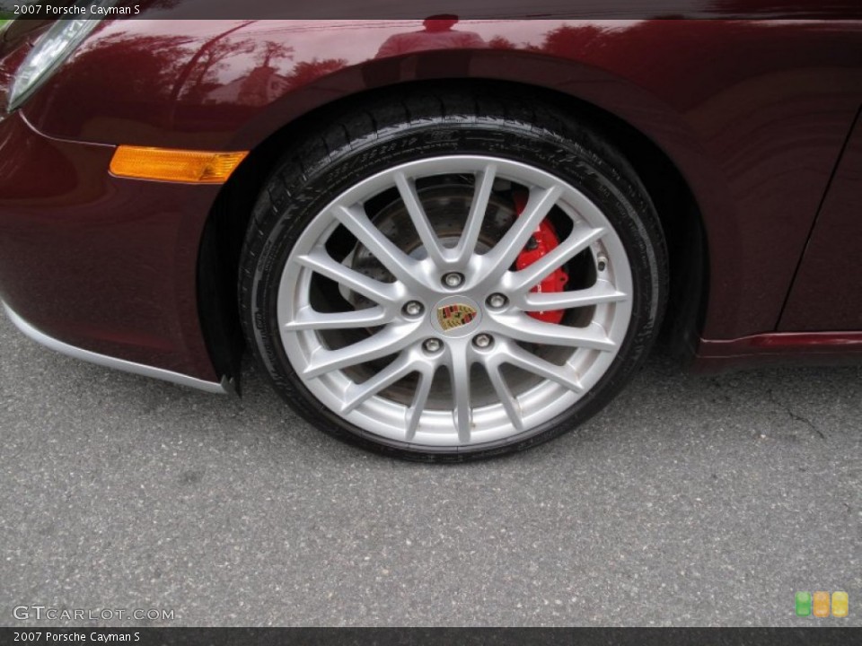 2007 Porsche Cayman S Wheel and Tire Photo #54888154