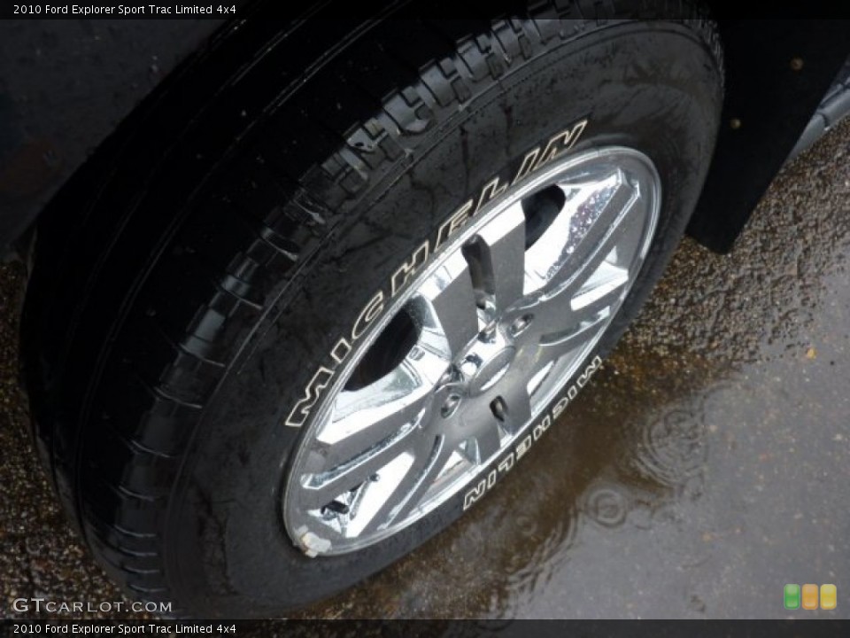2010 Ford Explorer Sport Trac Limited 4x4 Wheel and Tire Photo #54893662