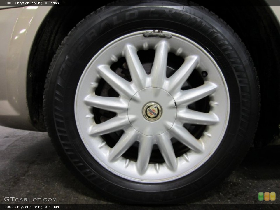 2002 Chrysler Sebring LX Sedan Wheel and Tire Photo #54894331
