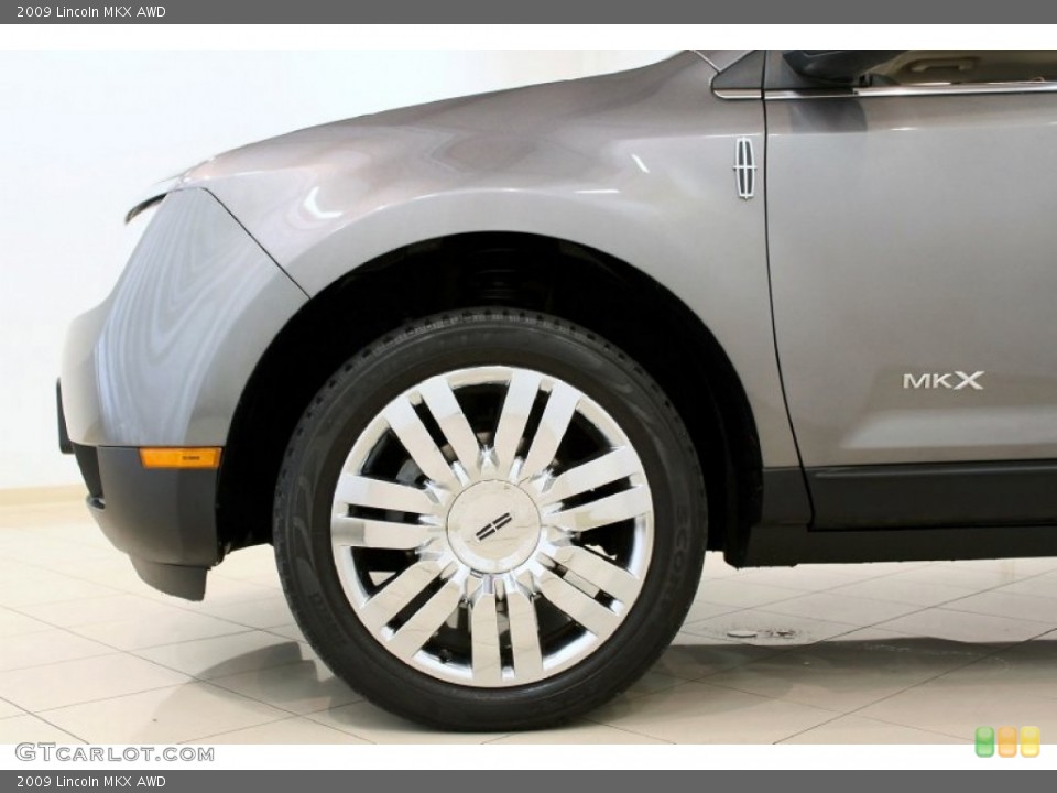 2009 Lincoln MKX AWD Wheel and Tire Photo #54900101