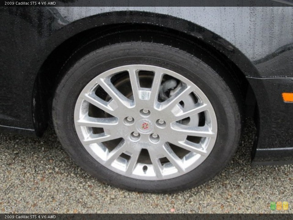 2009 Cadillac STS 4 V6 AWD Wheel and Tire Photo #54900152