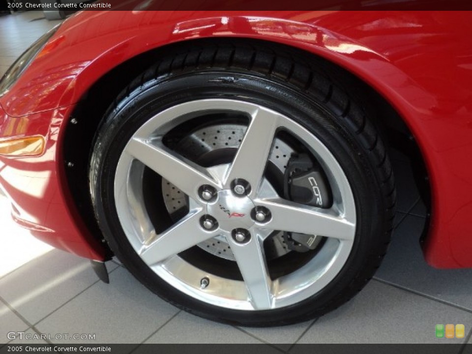 2005 Chevrolet Corvette Convertible Wheel and Tire Photo #54900299