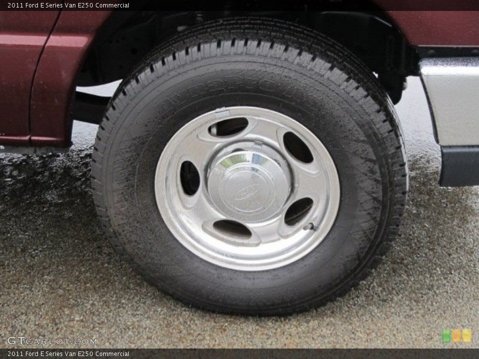 2011 Ford E Series Van E250 Commercial Wheel and Tire Photo #54901727
