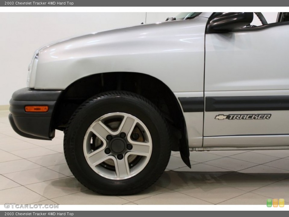 2003 Chevrolet Tracker 4WD Hard Top Wheel and Tire Photo #54901793