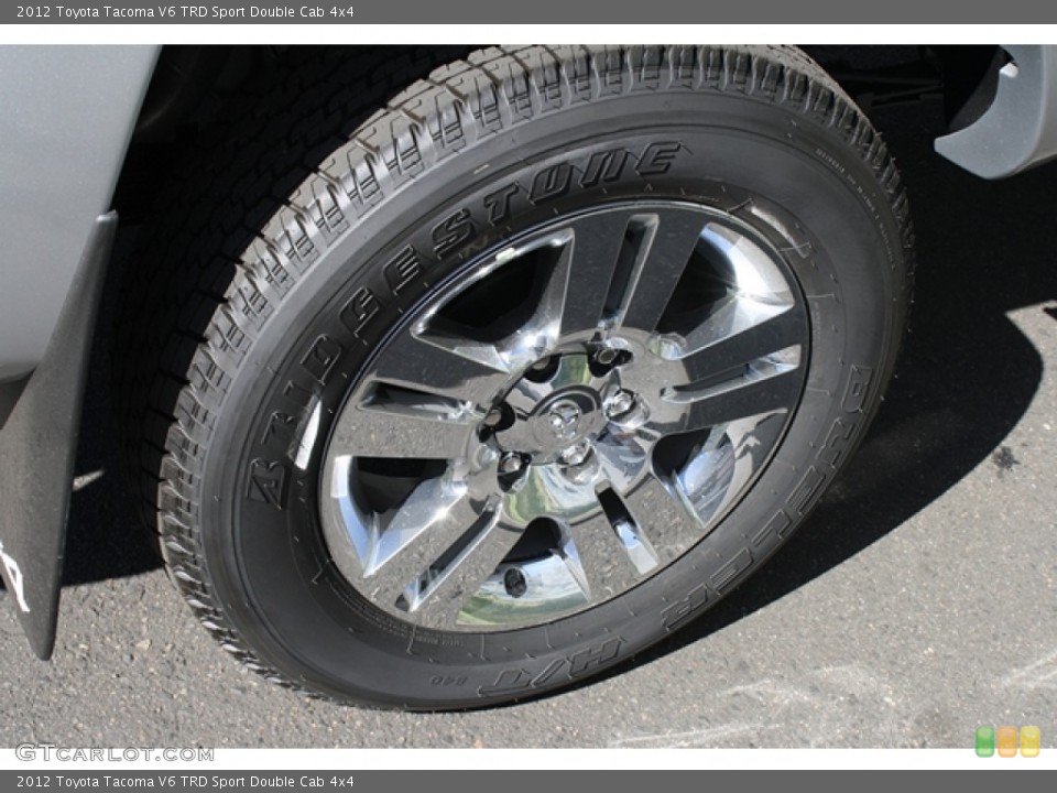 2012 Toyota Tacoma V6 TRD Sport Double Cab 4x4 Wheel and Tire Photo #54905720