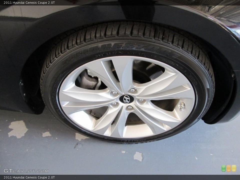 2011 Hyundai Genesis Coupe 2.0T Wheel and Tire Photo #54907745