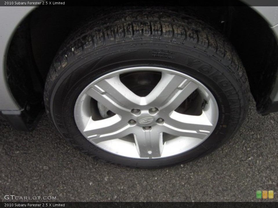 2010 Subaru Forester 2.5 X Limited Wheel and Tire Photo #54914854