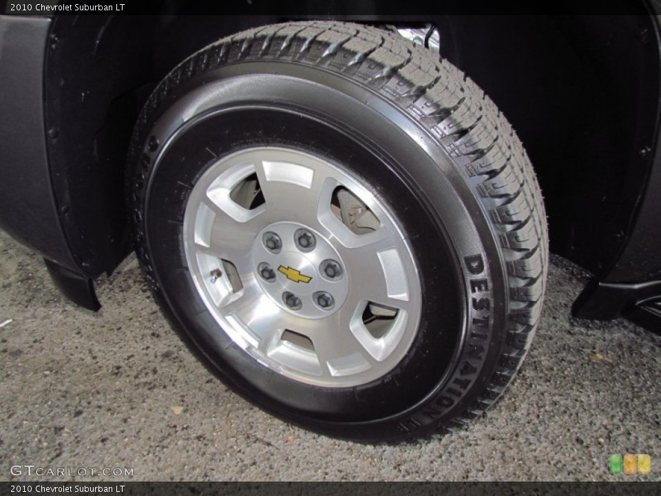 2010 Chevrolet Suburban LT Wheel and Tire Photo #54921100