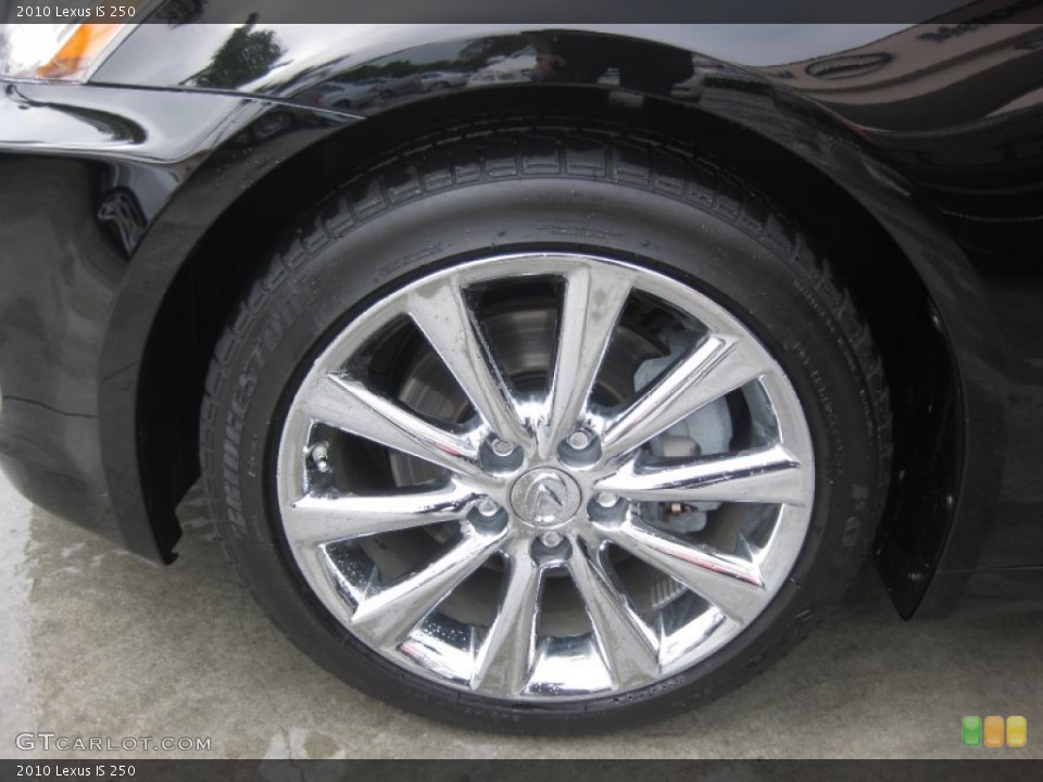 2010 Lexus IS 250 Wheel and Tire Photo #54922522