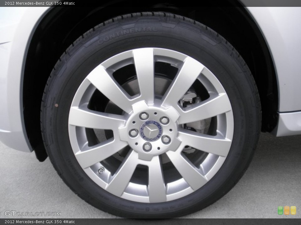 2012 Mercedes-Benz GLK 350 4Matic Wheel and Tire Photo #54923803