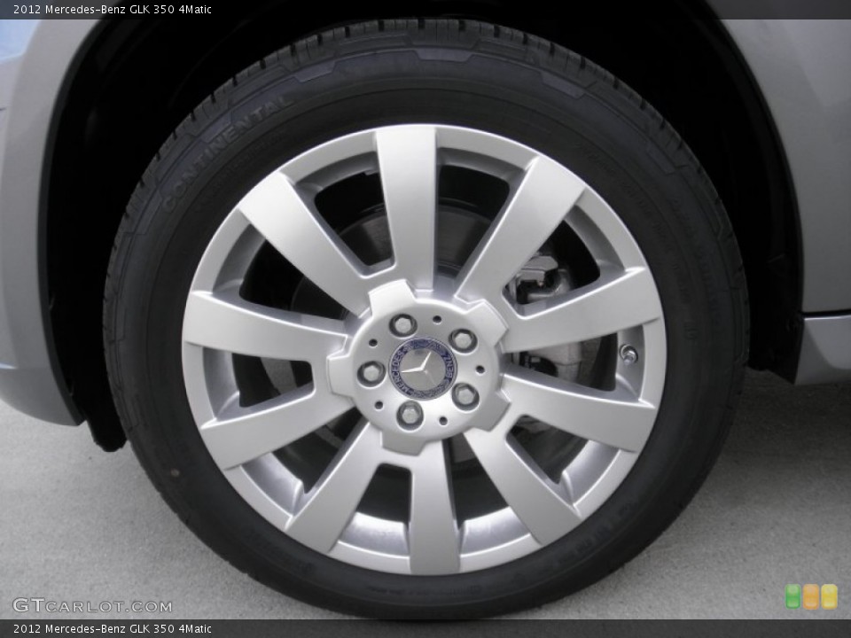 2012 Mercedes-Benz GLK 350 4Matic Wheel and Tire Photo #54923896