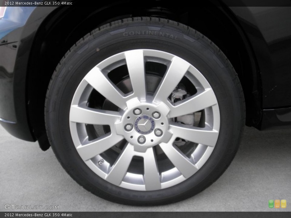 2012 Mercedes-Benz GLK 350 4Matic Wheel and Tire Photo #54923983