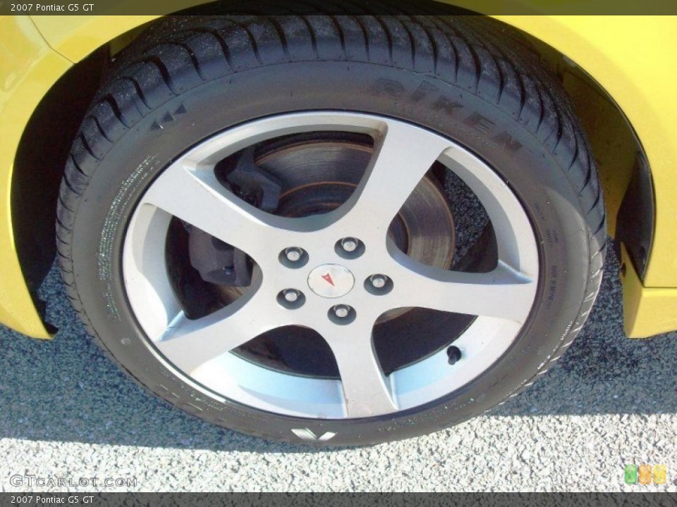 2007 Pontiac G5 GT Wheel and Tire Photo #54926491