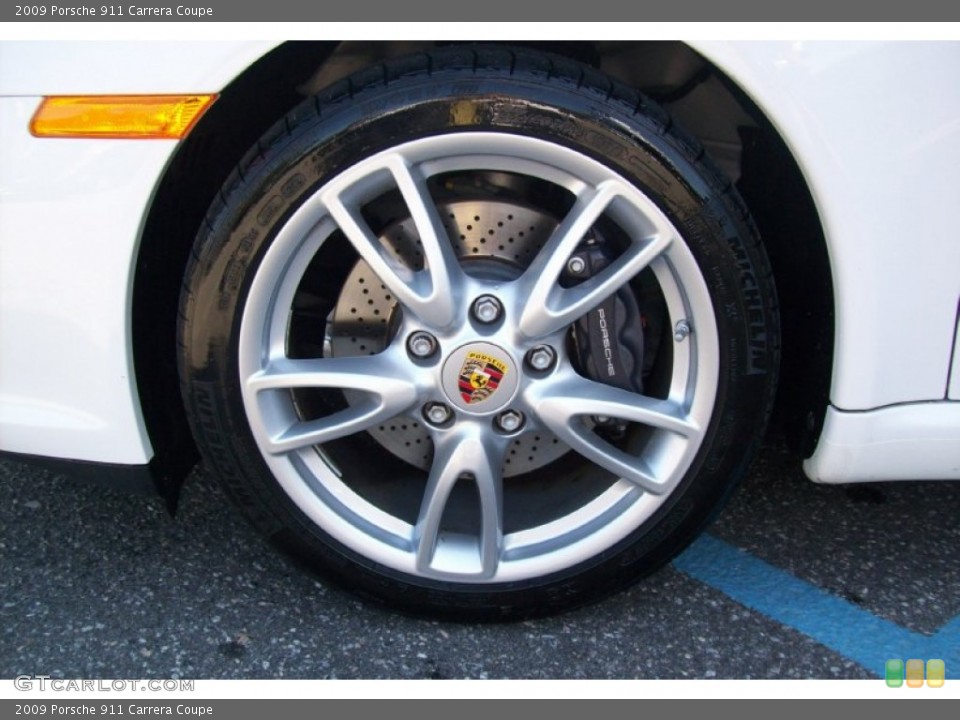 2009 Porsche 911 Carrera Coupe Wheel and Tire Photo #54930028