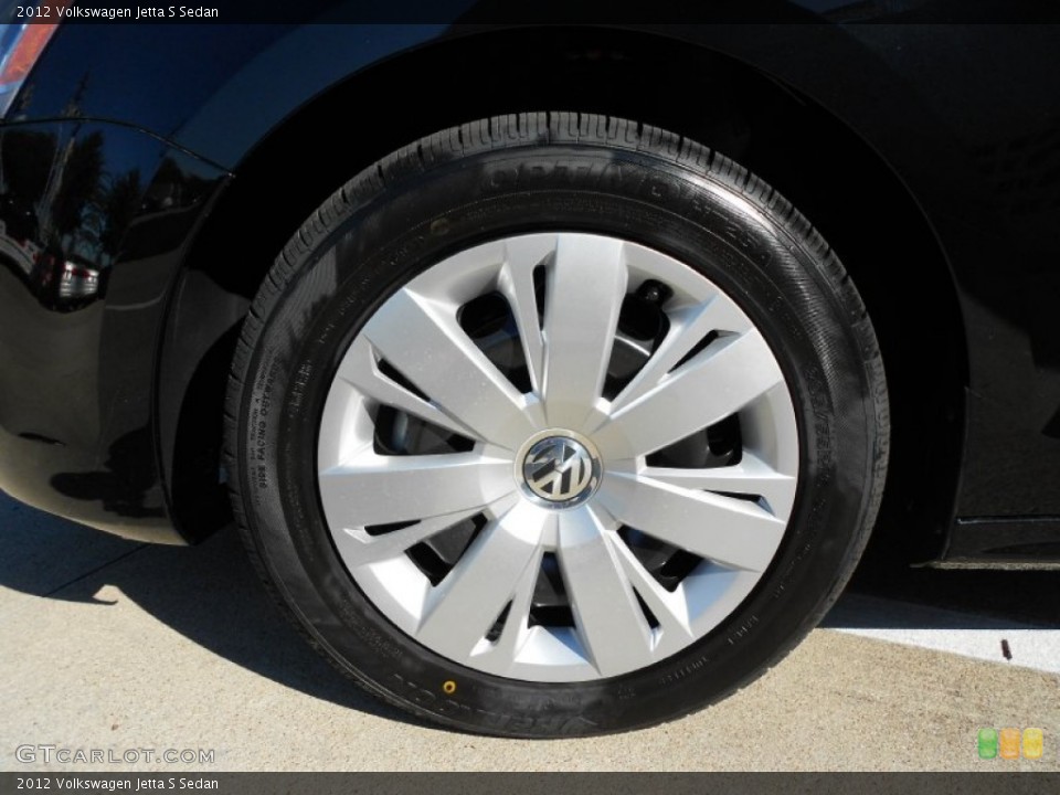 2012 Volkswagen Jetta S Sedan Wheel and Tire Photo #54932323