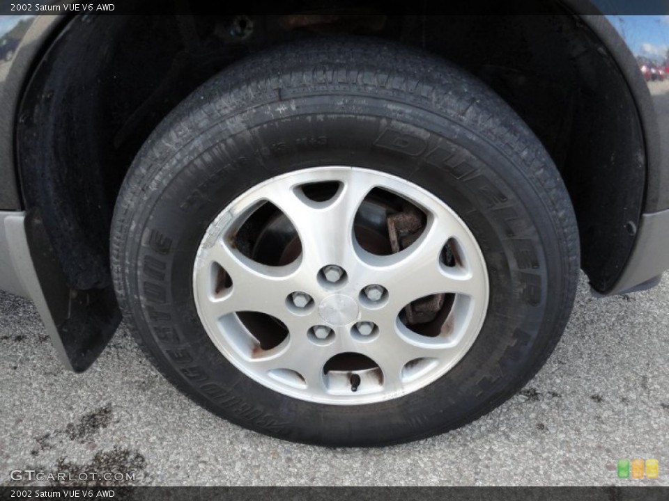 2002 Saturn VUE V6 AWD Wheel and Tire Photo #54932407