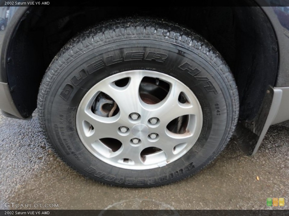 2002 Saturn VUE V6 AWD Wheel and Tire Photo #54932416
