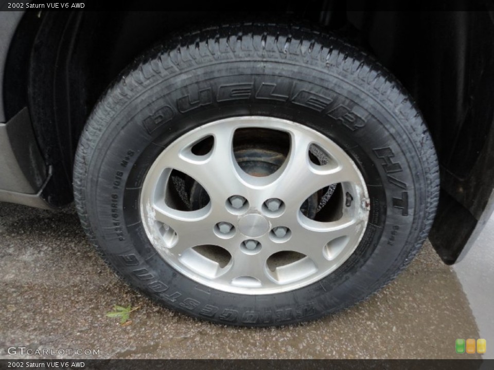 2002 Saturn VUE V6 AWD Wheel and Tire Photo #54932425