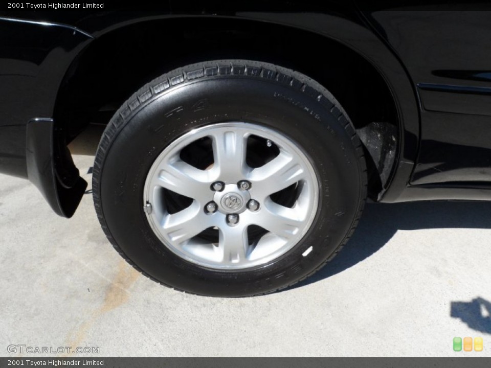 2001 Toyota Highlander Limited Wheel and Tire Photo #54952624