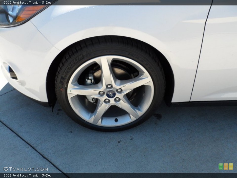 2012 Ford Focus Titanium 5-Door Wheel and Tire Photo #54954631