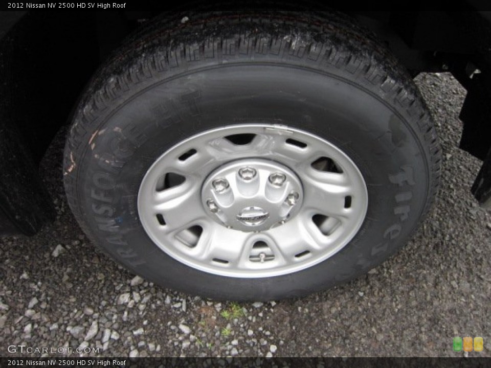 2012 Nissan NV 2500 HD SV High Roof Wheel and Tire Photo #54954964