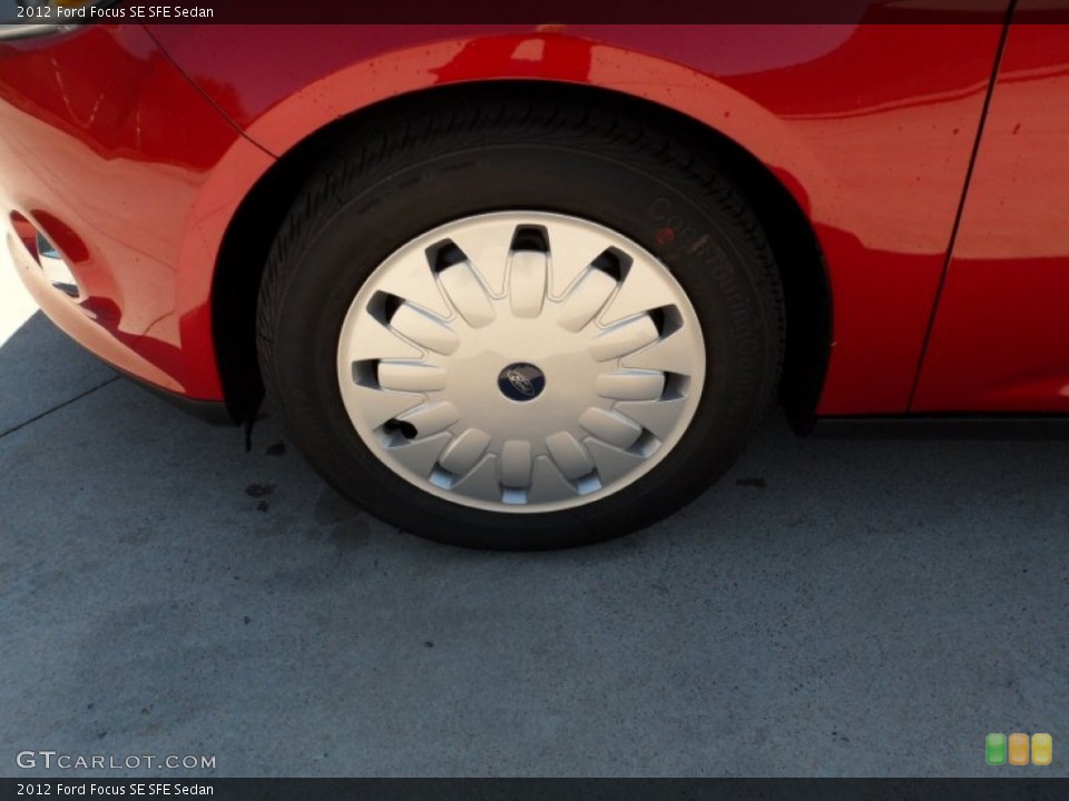 2012 Ford Focus SE SFE Sedan Wheel and Tire Photo #54954976