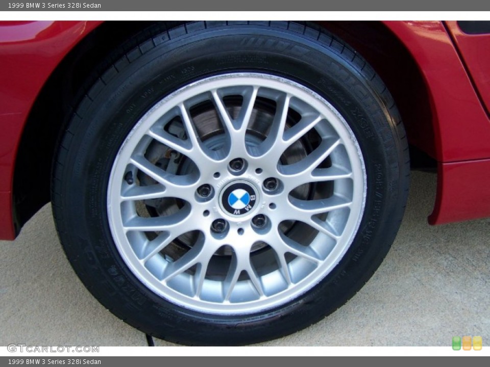 1999 BMW 3 Series 328i Sedan Wheel and Tire Photo #54955477
